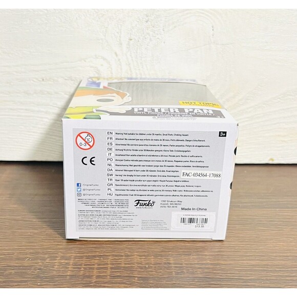 Funko Pop Peter Pan #279 Disney Movie Vinyl Figure Hot Topic Exclusive - Picture 6 of 6